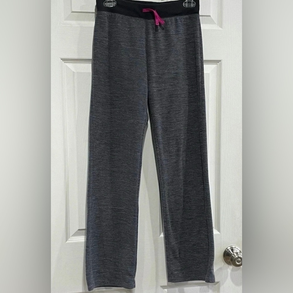 SO Joggers Fleece Pants or Pajamas Size 14 Child Heather Grey